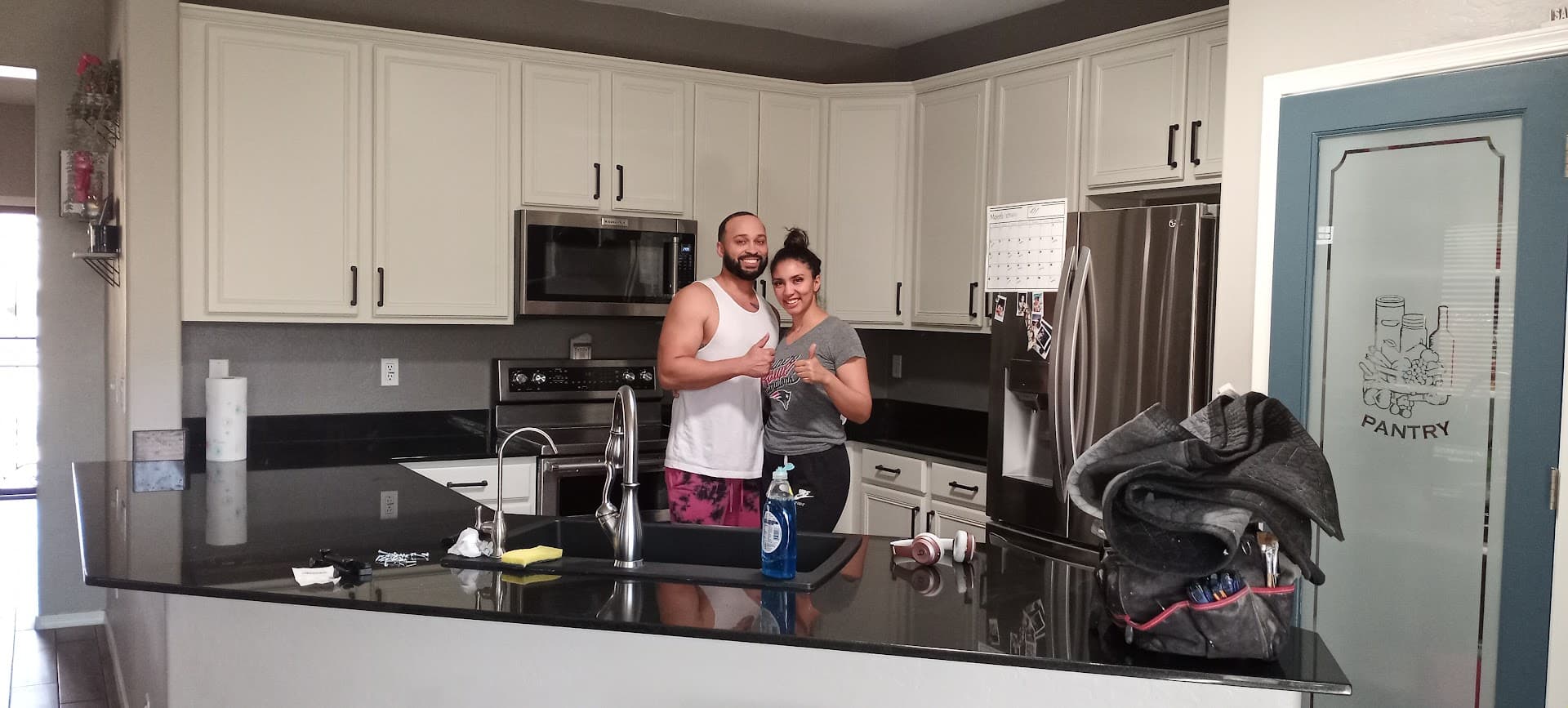 After cabinet refacing in Gilbert near Morrison Ranch